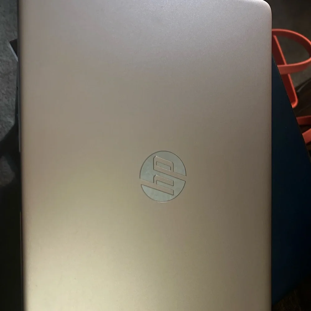HP Gold Laptop Sleek Design Powerful Performance